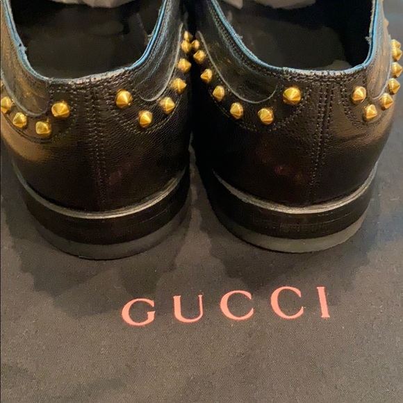 🔹Gucci Studded Leather Oxford - Picture 9 of 9